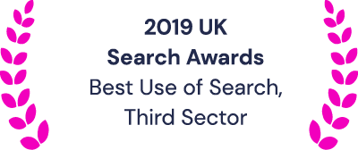 2019 UK Search Awards: Best Use of Search Third Sector