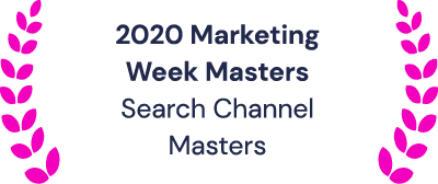 2020 Marketing Week Masters: Search Channel Masters